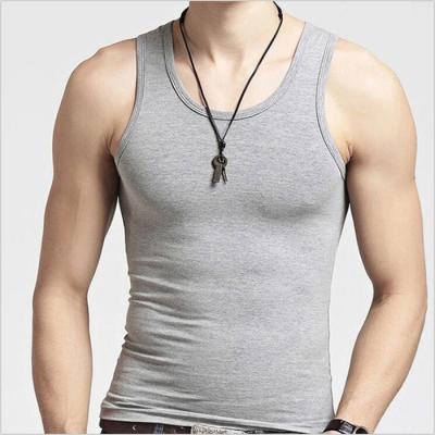 China QUICK DRY Wholesale Beach Sports Muscle Gym Vest Custom Workout Fitness Service Tank Tops Men for sale