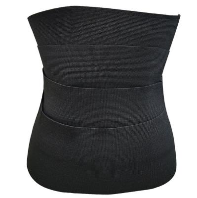 China Best Selling Breathable Waist Slimming Body Shaper Stomach Trimmer Belt Sauna Wrap Up Waist Trainer For Women for sale