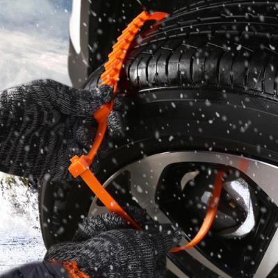 China Ceramic Tile Corner Hot Selling Repeatedly Use Non-slip Plastic Car Tpu Tire Snow Chains for sale