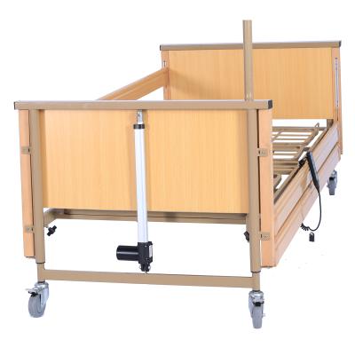 China Steel Frame Electric Patient Bed Electric Control Bed Electric Hospital Bed With Three Crank for sale