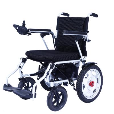 China Electric Wheelchair Foldable Portable Steel Powerchair for sale