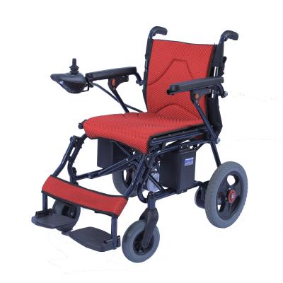 China Portable-Economy Foldable Steel Wheelchair Electric Wheelchair for sale