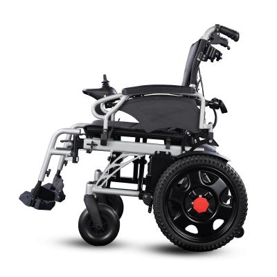 China Portable Power Wheelchair Vending Lightweight Collapsible Electric Wheelchair With Quick Dismountable Motorized Motors for sale