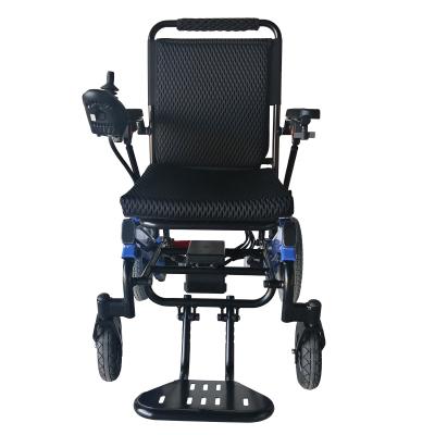 China Lightweight Foldable Wheelchair Electronic Wheelchair Supplier Motorized Electric Wheelchairs With Alu Wheels for sale