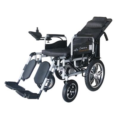 China Adjustable Wheels Aluminum Hospital Electric Wheelchair Foldable Wheelchair Manufacturers Disabled Electric Wheelchair for sale