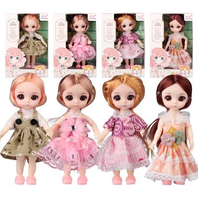 China stuffed & Plush Toy 30cm Doll Gift Box Set Celebrity Style Surprise Doll Girl Toy for sale