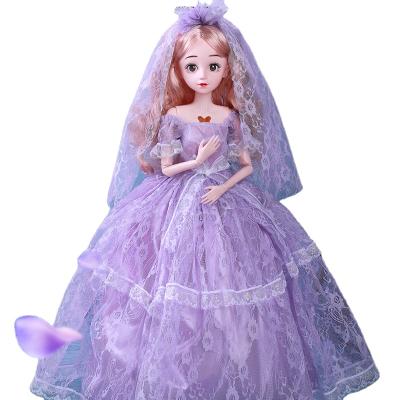 China stuffed & Plush Toy Childlike Baby - Gift Box Doll New Large 60cm Girl's Set Simulated Princess Children's Toy for sale