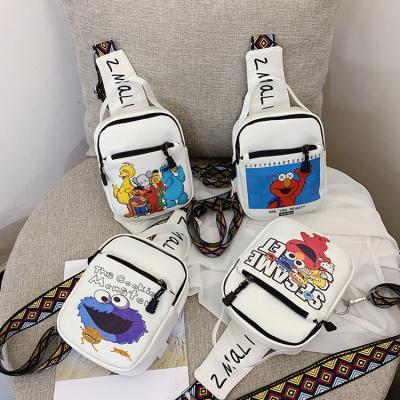 China New Fashion Cartoon Printing Newspaper Used Cross - Cute Body Bag Shoulder Bag Messenger Bags for sale