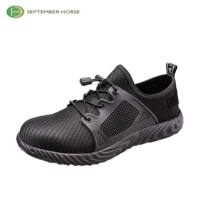 China Steel Toe Safety Shoes Casual Flynit Upper S1P Steel Toe for sale