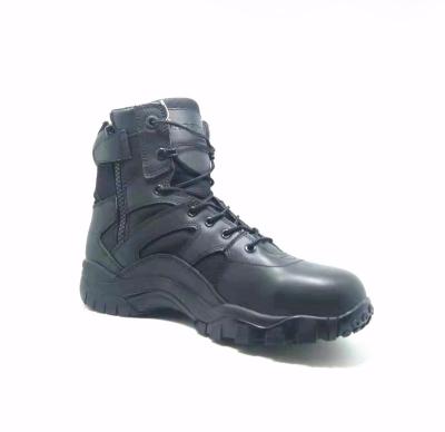 China Men's Breathable Military Boots Tactical Combat Leather Anti-slippery Ankle Boots for sale