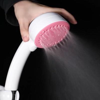 China Without Switch Japan Style High Pressure Rainfall Water Stop Mist Adjustable Shower Head for sale