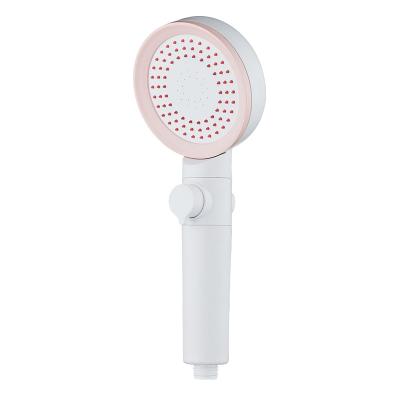 China Without Diverter Cixi Bathroom ABS High Pressure Water Saving With Switch One Head Water Stop Shower Head for sale