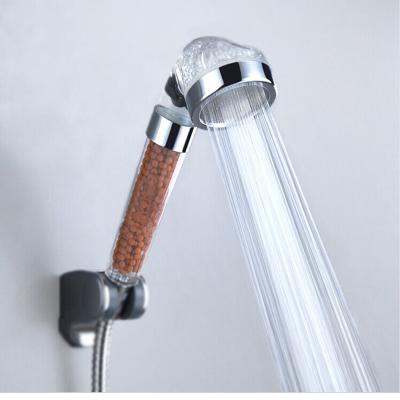 China PC Electric Plastic Bathroom Faucets Hand Held Shower Heads Sets Faucets for sale