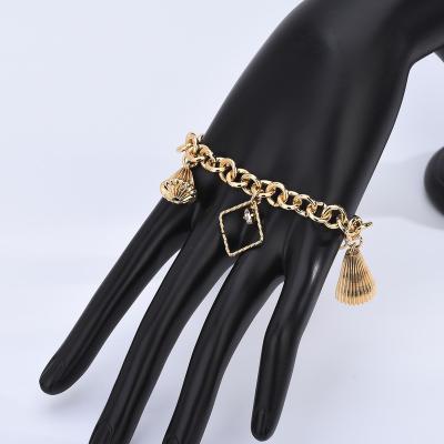 China RHHC0782 TRENDY Fashion Jewelry Bangle Wholesale 18K Gold Plated Dubai Jewelry For Women Gift Party for sale