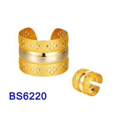 China RHBS6220 2021 New Fashion Trendy Jewelry Listing Women's High Quality Jewelry Ring Set Bracelet Jewelry Party Gift African Jewelry for sale