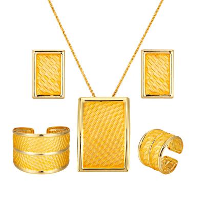 China RHBW6222 New Fashion TRENDY Jewelry High Quality Listing Gold Plated Set For Womem Jewelry Party Gift Jewelry for sale