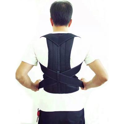 China YJC2049 2021 New Adjustable Shouder Belt Spine and Back Support Back Brace Posture Corrector for Women for sale