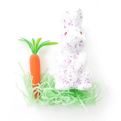 China Home Decorations Lovely Rabbit Turnout Radish Carrot Colorful Cute Rabbit Ornaments for sale