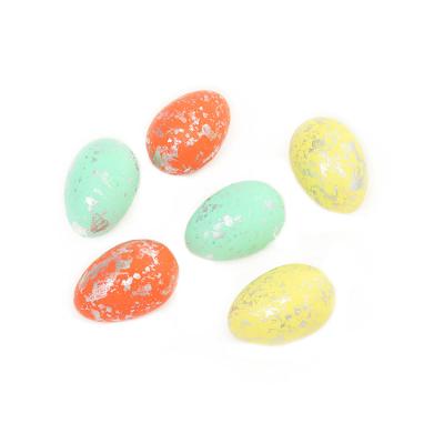 China Beautiful Good Quality Colorful Halloween Eggs Decorative Illustration Foam Easter Egg Decorative for sale