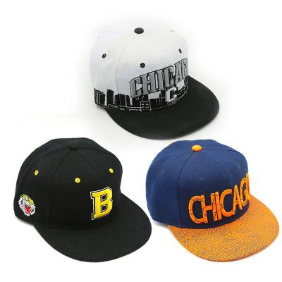 China JOINT Custom Hip Hop Hat 3D Embroidery Square Flat Brim 6 Panel Logo Snapback Hat Baseball Cap for sale