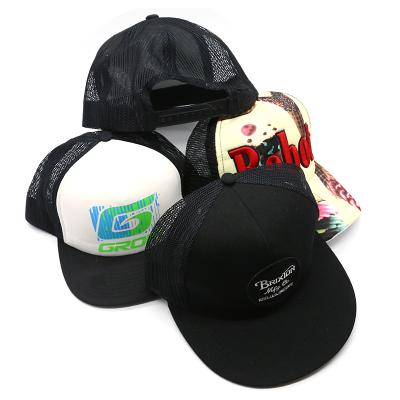 China High Quality Custom COMMON Logo Embroidery Patch Trucker Cap Hat for sale