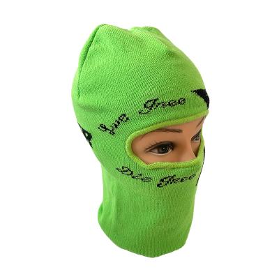 China Wholesale Winter COMMON Ski Mask Balaclava Beanie Hat Knitted Facemask Black Fashion Full Face for sale