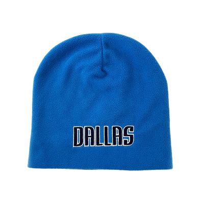 China COMMON Winter Embroidered Acrylic Knitted Beanie Hats for sale