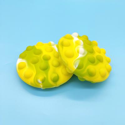 China New Colorful Relaxation Kids Fun Silicone Ball Push Pops Bubble Around The Dies Pineapple Polygon Busty Ball For Anti Stress Ball Busy Person Toy for sale