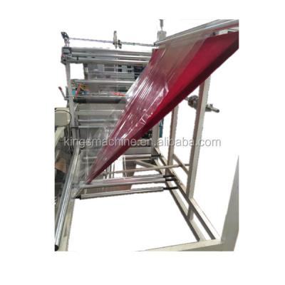 China Hot Sale Hotels Triangle Plastic Sheet Folding Machine With BOPP OPP PE Side Sealing Bag Making Machine for sale