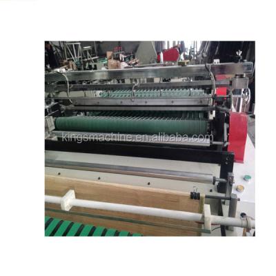 China Hotels Air Bubble Hot Breaking Side Sealing Bag Making Machine Very Good Quality for sale