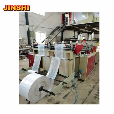 China Biodegradable Hotels T Shirt Bag Making Machine for sale