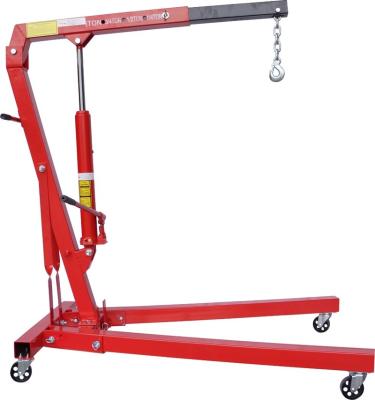 China Other 1 Ton Red Professional Foldable Engine Crane with CE Certificate for sale