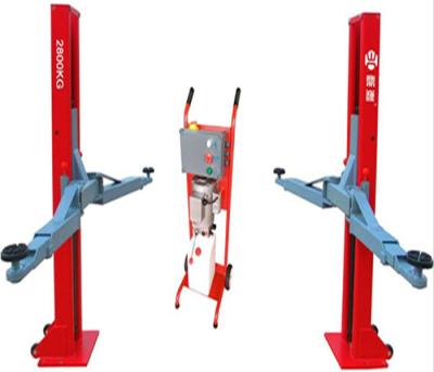 China best sale OSATE movable two post lift for garage use 2.8ton for sale