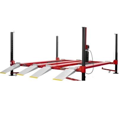 China CAR REPAIR MAINTENANCE LIFTING CE Certificated Double Wide Auto Lift 4 Post Car Lift For Garage With Factory Price for sale