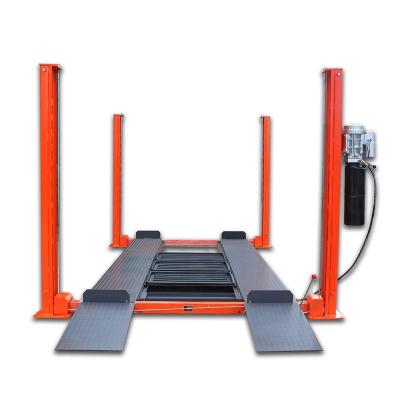 China CAR REPAIR High Quality MAINTENANCE 4T 4 Post Car Lift Lift with Car Repair Tool Kits with CE Certificate for sale