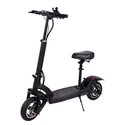 China High quality unisex aluminum alloy frame double brake system adult electric scooter with powerful 350W motor for sale