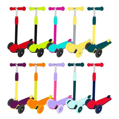 China Online wholesale pp frame+Nylon+steel scooter factory kids scooter push bike three wheel kids kick scooter for sale for sale