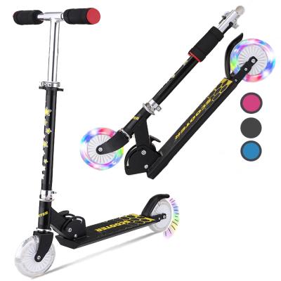 China Popular Wholesale Child Kids Scooters Foldable Kick Scooter With 120mm Wheel for sale