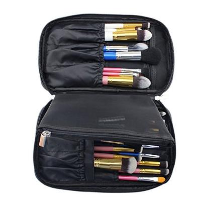 China NATIONAL Promotion Makeup Bag Multi Functional Brush Zipper Cosmetic Bag for sale