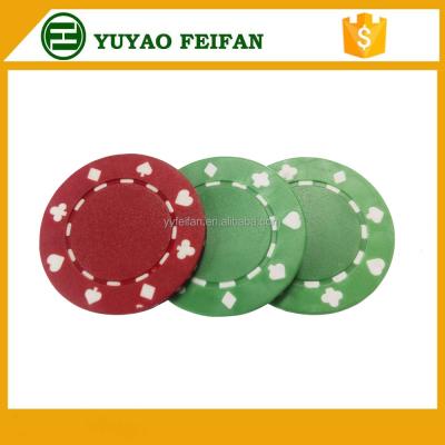 China Wholesale Plastic Poker Club Style Casino Token Poker Chips OEM Color for sale