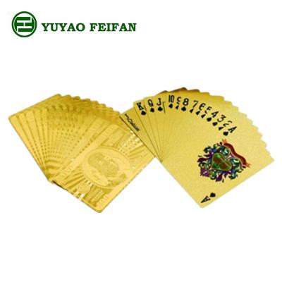 China Wholesale Custom Paper Gold Printed Playing Poker Cards for sale