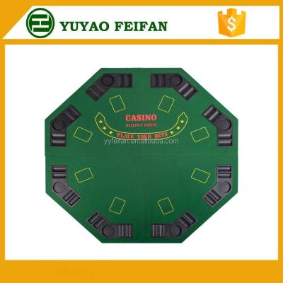 China Poker table top tax holdem table top poker game small size mat easy use for sale