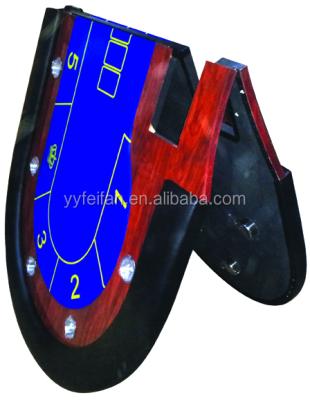 China Black Jack High Quality Black Jack Foldable Poker Table, Hot-selling Poker Table for sale