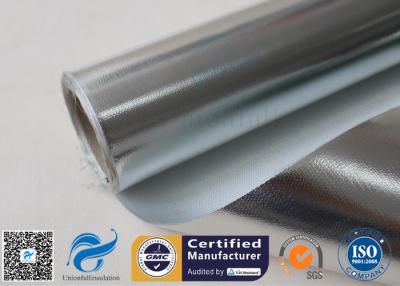 China 0.43mm Weerspiegelende de Stoffenglasvezel van de Aluminiumfolie 3732 480g/M2 Te koop