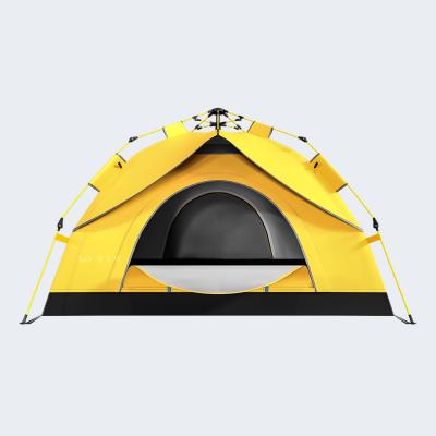 China Waterpoof 2021 New Design Stretch Large Family Luxury Waterproof Outdoor Camping Tents Quickly for sale