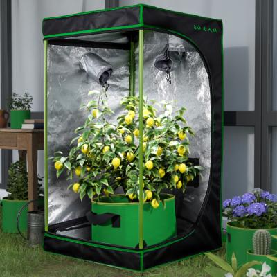 China Easily Assembled 600 D Hydraulic Indoor Led Grow Tent System Plant Indoor Non-Toxic Room Indoor Plant Grow Tent for sale