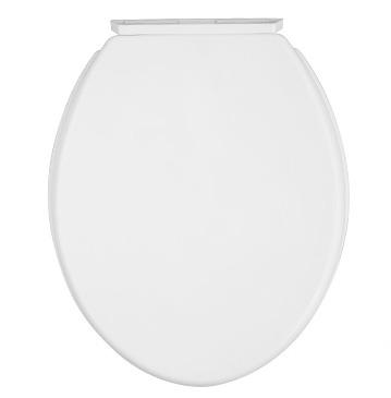 China European Slow-end Toilet Seats Factory Price PP Toilet Seat Cover Round Plastic Toilet Seat Cover for sale