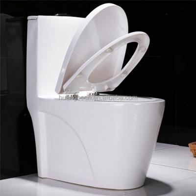 China Double-flow Ceramic Sanitary Ware Bathroom Toilet Seat One Piece Toilet Bowl for sale