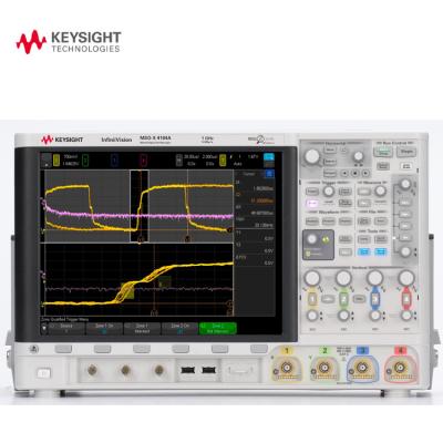 China Test measurement MSOX4104A mixed signal oscilloscope: 1 GHz, 4 analog and 16 digital channels  Keysight for sale