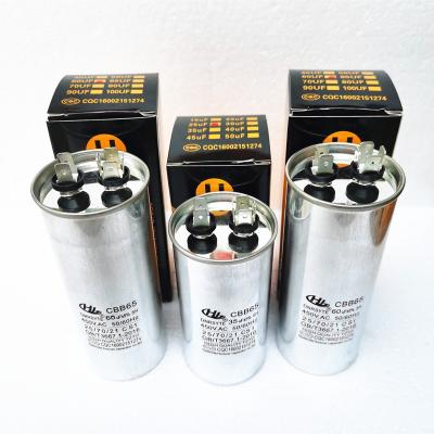 China Air Conditioner AC Capacitor CBB65 92UF 100UF for sale